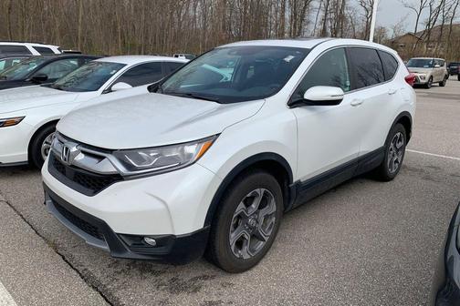 Gray 2019 Honda CR-V EX