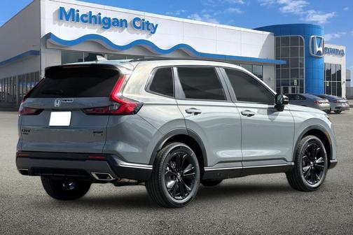 Gray 2026 Honda CR-V Hybrid Sport Touring AWD