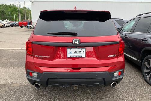 Radiant Red 2023 Honda Passport AWD EX-L
