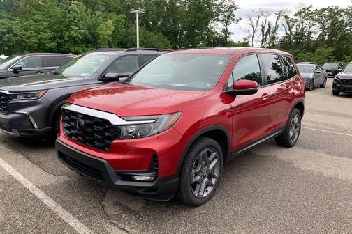 Radiant Red 2023 Honda Passport AWD EX-L