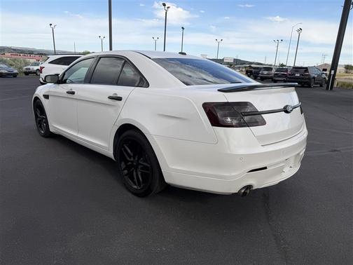 White Platinum Tri-Coat Metallic 2013 Ford Taurus SHO