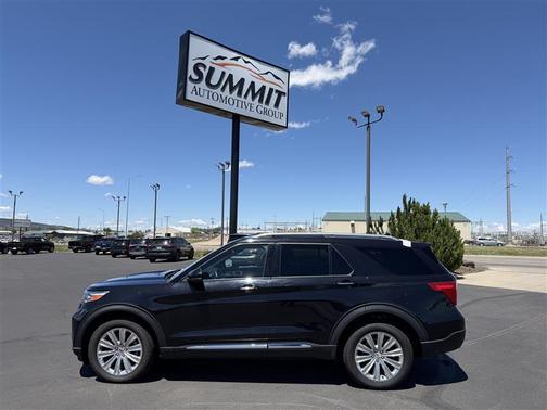 Agate Black 2020 Ford Explorer Limited