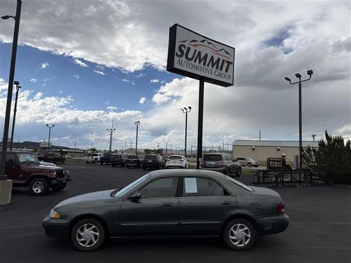 Green 1998 Mazda 626 DX