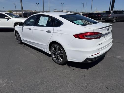 Oxford White 2020 Ford Fusion Titanium