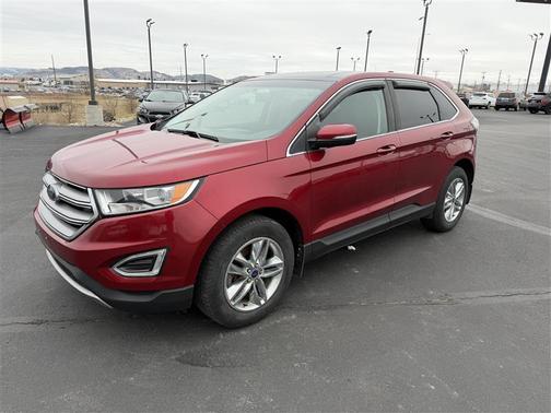 Red Ruby 2016 Ford Edge SEL