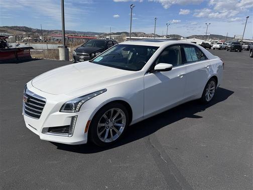 Crystal White Pearl 2019 Cadillac CTS 2.0L Turbo Luxury