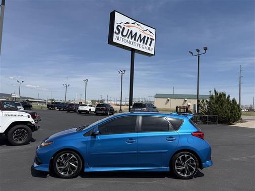 Blue 2017 Toyota Corolla iM Base
