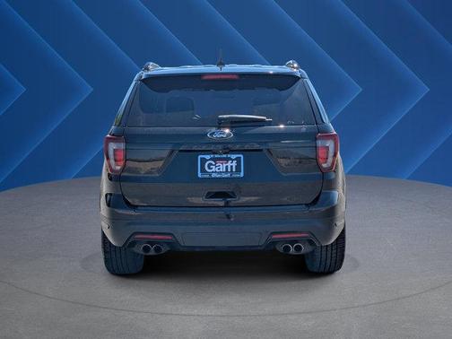 Shadow Black 2018 Ford Explorer Sport
