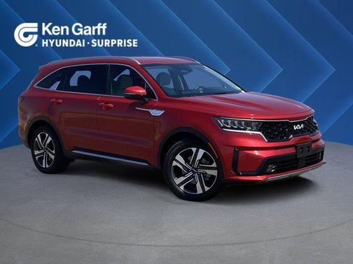 Runway Red 2023 Kia Sorento Hybrid EX
