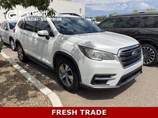 Crystal White Pearl 2019 Subaru Ascent Premium 7-Passenger