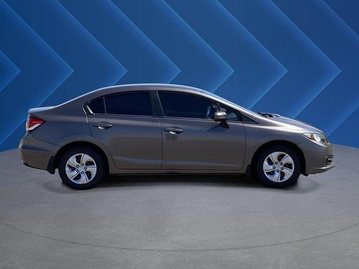 Gold 2014 Honda Civic LX