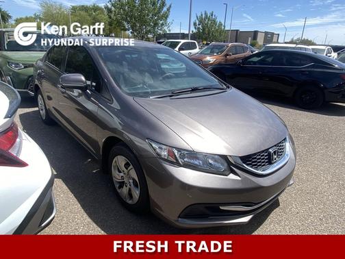 Gold 2014 Honda Civic LX