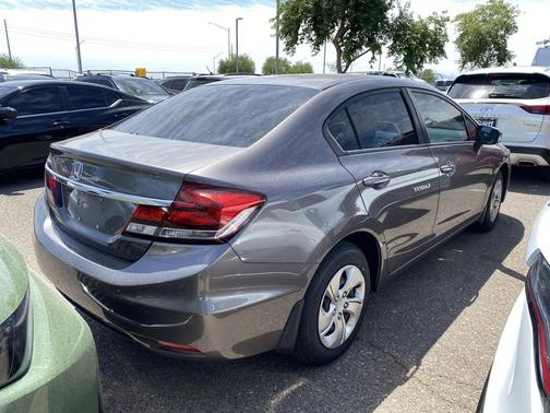 Gold 2014 Honda Civic LX