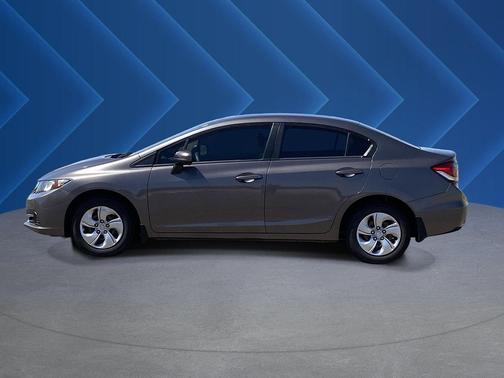 Gold 2014 Honda Civic LX