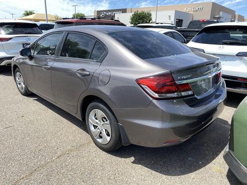 Gold 2014 Honda Civic LX