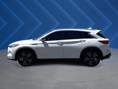 Majestic White 2021 INFINITI QX50 LUXE AWD