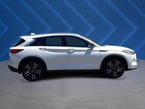 Majestic White 2021 INFINITI QX50 LUXE AWD