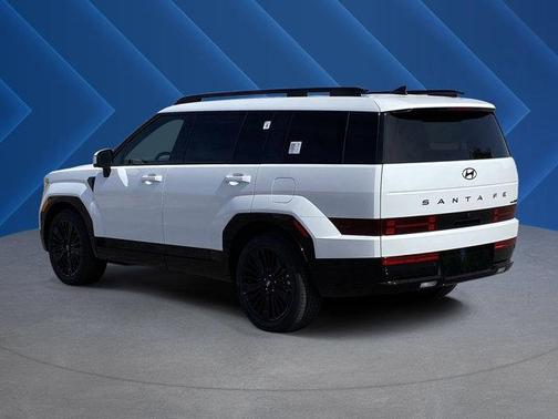 Serenity White 2026 Hyundai SANTA FE HEV Calligraphy