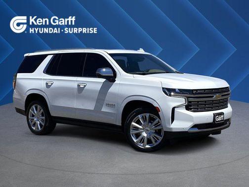 Summit White 2023 Chevrolet Tahoe Premier
