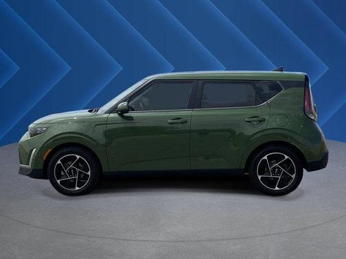 Undercover Green 2023 Kia Soul EX