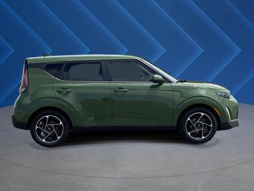 Undercover Green 2023 Kia Soul EX
