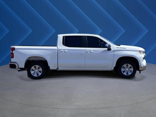 Summit White 2025 Chevrolet Silverado 1500 LT