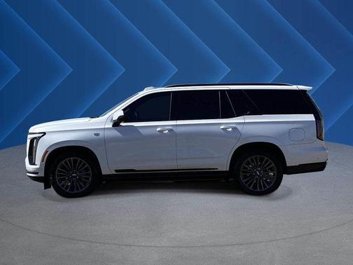 Crystal White Tricoat 2025 Cadillac Escalade Sport Platinum