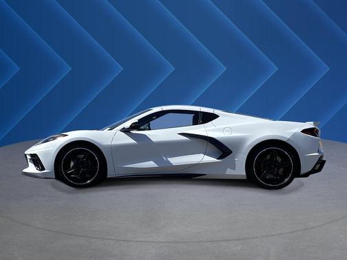 Arctic White 2023 Chevrolet Corvette Stingray w/1LT