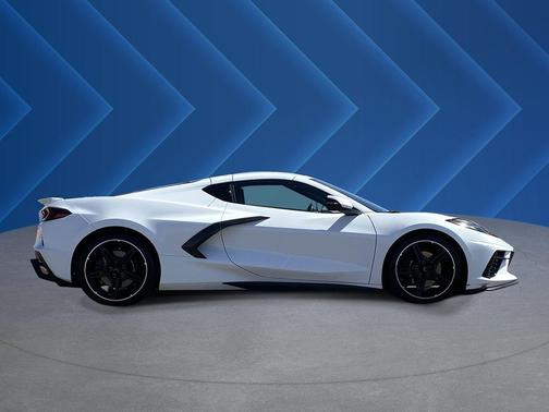 Arctic White 2023 Chevrolet Corvette Stingray w/1LT