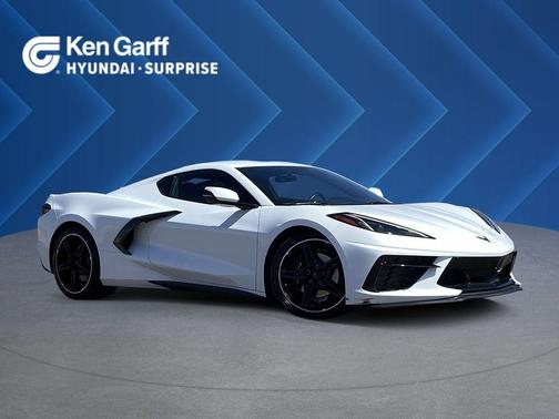 Arctic White 2023 Chevrolet Corvette Stingray w/1LT