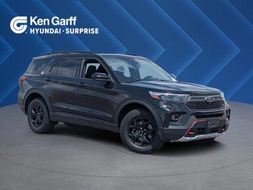 Agate Black Metallic 2023 Ford Explorer Timberline