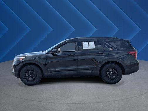 Agate Black Metallic 2023 Ford Explorer Timberline