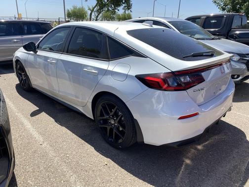 Platinum White 2023 Honda Civic Sport