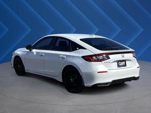 Platinum White 2023 Honda Civic Sport