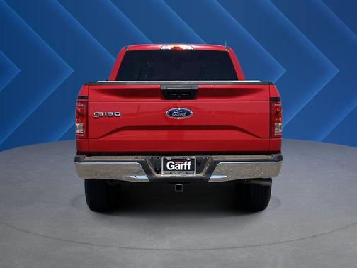 Red 2015 Ford F-150 XLT