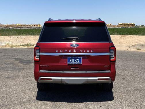 Rapid Red Metallic Tinted Clearcoat 2022 Ford Expedition Max Platinum