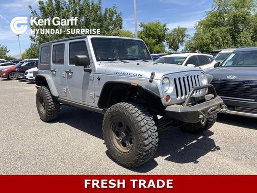 Bright Silver Metallic 2010 Jeep Wrangler Unlimited Rubicon