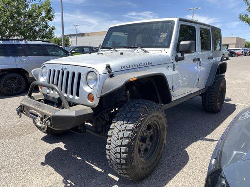 Bright Silver Metallic 2010 Jeep Wrangler Unlimited Rubicon