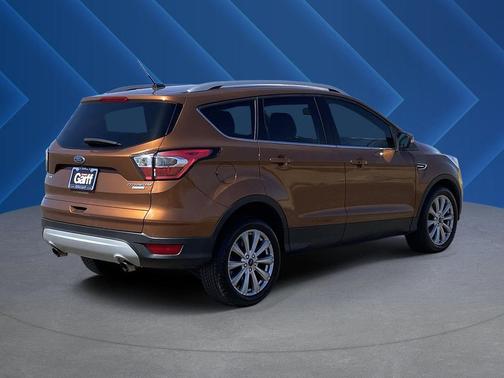Canyon Ridge Metallic 2017 Ford Escape Titanium