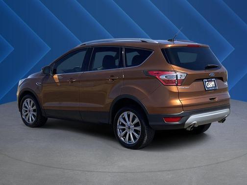 Canyon Ridge Metallic 2017 Ford Escape Titanium
