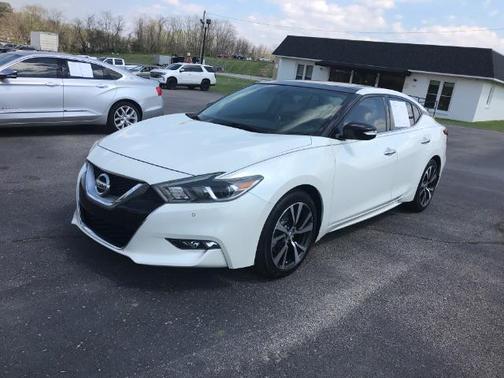Pearl White 2016 Nissan Maxima 3.5 SL