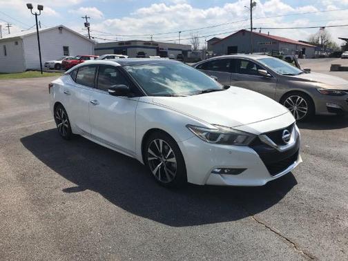 Pearl White 2016 Nissan Maxima 3.5 SL