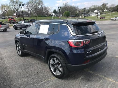 Jazz Blue Pearlcoat 2018 Jeep Compass Limited