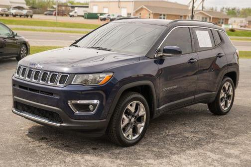 Jazz Blue Pearlcoat 2018 Jeep Compass Limited