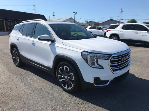Summit White 2022 GMC Terrain SLT