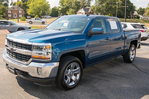 Deep Ocean Blue Metallic 2018 Chevrolet Silverado 1500 1LT