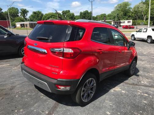 Race Red 2020 Ford EcoSport Titanium