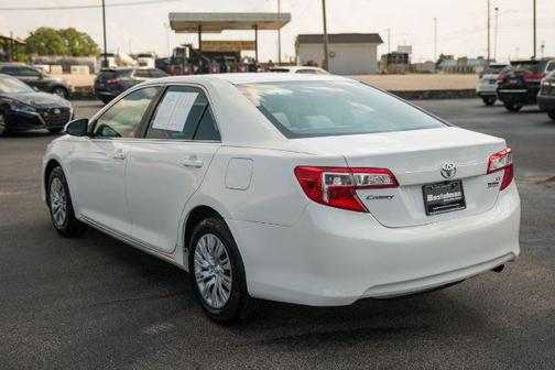 Super White 2013 Toyota Camry LE