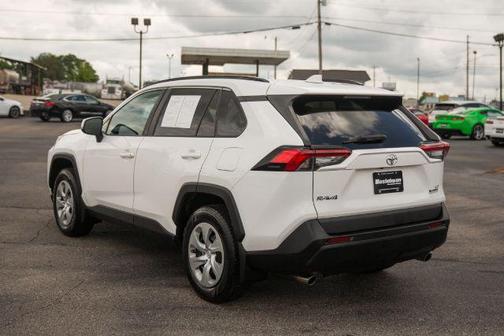 Super White 2021 Toyota RAV4 LE
