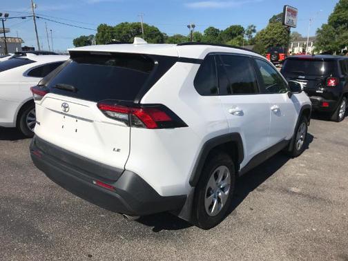 Super White 2021 Toyota RAV4 LE